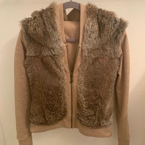 Juicy Couture Reversible Fur Lined Hoodie